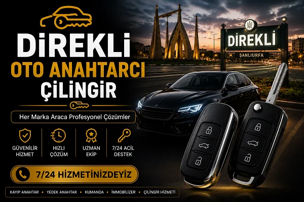 Direkli Oto Anahtarcı Çilingir